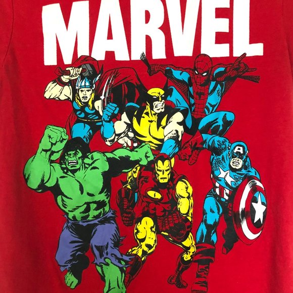 Marvel Comics Graphic T-Shirt with Cut out back detailing Size Sm-M - Picture 3 of 3